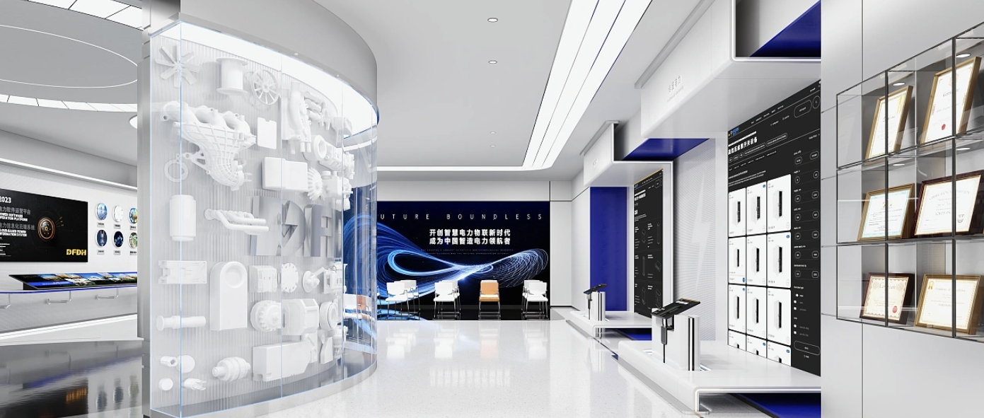 企業(yè)展廳空間設(shè)計(jì)—極簡(jiǎn)主義在企業(yè)展廳展館設(shè)計(jì)中的應(yīng)用 | 思威圖數(shù)字